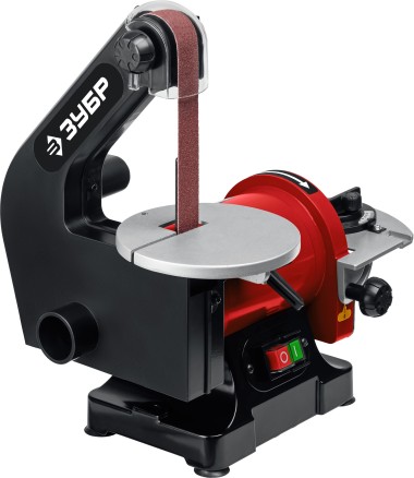 Cтанок шлифовальный торельчато-ленточный (комбинированный) ЗУБР d 125 мм, 25 х 762 мм лента, 350 Вт, СШЛ-350 — Официальный партнер ЗУБР в России