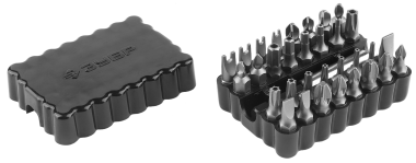 Набор: Биты специальные, с магнитным адаптером, хромованадиевая сталь, 33 предмета, ЗУБР — Официальный партнер ЗУБР в России