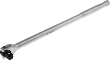 Вороток ЗУБР &quot;МАСТЕР&quot; перекидной для торцовых головок (1/2&quot;), Cr-V, хроматированное покрытие, 380мм — Официальный партнер ЗУБР в России