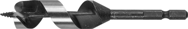 Сверло по дереву, спираль Левиса, шестигранный хвостовик 1/4", ЗУБР Эксперт 29483-120-10, d=10х120мм &mdash; Официальный партнер ЗУБР в России