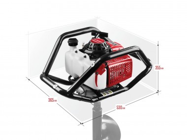 Мотобур (бензобур), d=60-300 мм, 71 см3, 2 оператора, ЗУБР — Официальный партнер ЗУБР в России