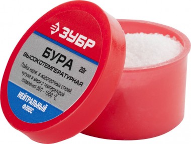 Бура флюс ЗУБР, 20 гр — Официальный партнер ЗУБР в России
