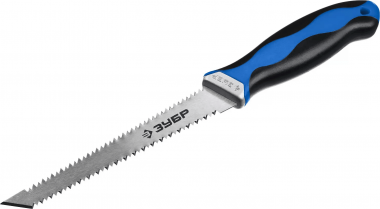 Выкружная мини-ножовка для гипсокартона ЗУБР с двухсторонним лезвием, 150 мм, &quot;ПРОФЕССИОНАЛ&quot; 15178_z02 — Официальный партнер ЗУБР в России