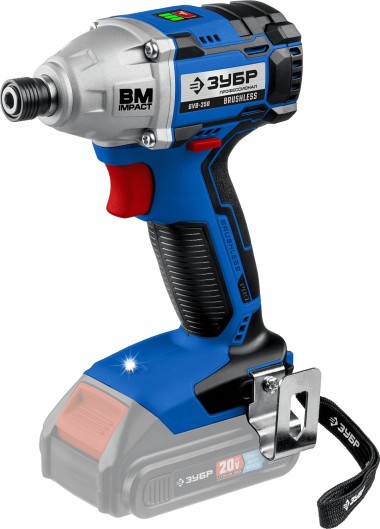 Аккумуляторный винтоверт ЗУБР 20В, без АКБ, в коробке, бесщеточный, GVB-250 Профессионал — Официальный партнер ЗУБР в России