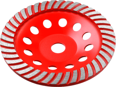 Чашка алмазная шлифовальная по бетону ЗУБР &quot;МАСТЕР&quot; сегментированная, 180мм — Официальный партнер ЗУБР в России