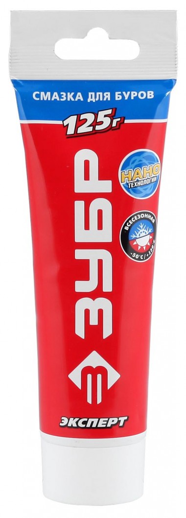 Смазка ЗУБР для буров в тубе, 125г — Официальный партнер ЗУБР в России