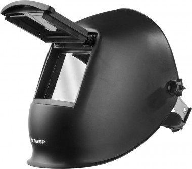 Щиток сварщика ЗУБР &quot;МАСТЕР&quot;, размер стекла 90х110мм, откидное стекло — Официальный партнер ЗУБР в России