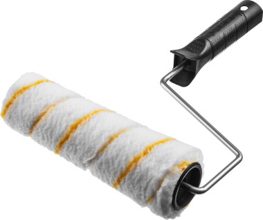 Валик малярный ЗУБР 180 мм, d=40 мм, ворс 12 мм, ручка d=6 мм, 03518-18_z01 — Официальный партнер ЗУБР в России