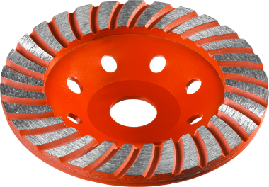 Чашка алмазная шлифовальная по бетону ЗУБР &quot;МАСТЕР&quot; сегментированная, 125мм — Официальный партнер ЗУБР в России