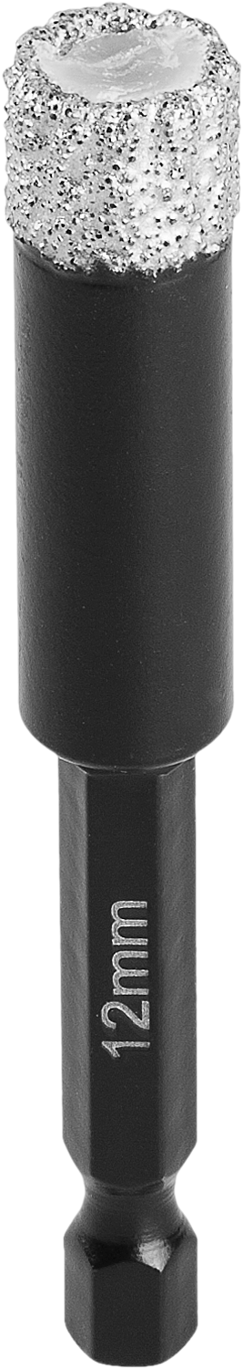 Cверло алмазное универсальное, технология ВВС, d=8 мм, хвостовик HEX 1/4&quot;, ЗУБР Профессионал 29865-08 — Официальный партнер ЗУБР в России