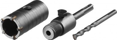 Коронка по бетону ЗУБР &quot;МАСТЕР&quot; с державкой SDS-Plus, 35 мм — Официальный партнер ЗУБР в России