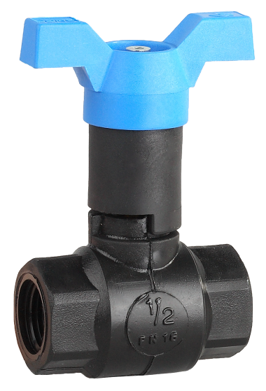 Кран шаровой ЗУБР полнопроходной &quot;мама-мама&quot;, бабочка, морозоуст корпус, 1/2&quot; — Официальный партнер ЗУБР в России