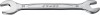 Рожковый гаечный ключ ЗУБР 19х22 мм, Cr-V сталь, хромированный, 27010-19-22_z01 Профессионал фото 1 — Официальный партнер ЗУБР в России