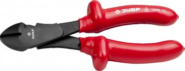 Бокорезы &quot;ЭЛЕКТРИК&quot; ЗУБР, усиленные, диэлектрические, двухслойные, высоковольтные до ~1000В, маслобензостойкая рукоятка, 170мм, 2214-6-17_z02 — Официальный партнер ЗУБР в России