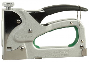 Степлер для скоб &quot;T-140&quot; 3-в-1: тип 140 (6-16 мм) / 300 (16 мм) / 500 (16 мм), ЗУБР Профессионал — Официальный партнер ЗУБР в России