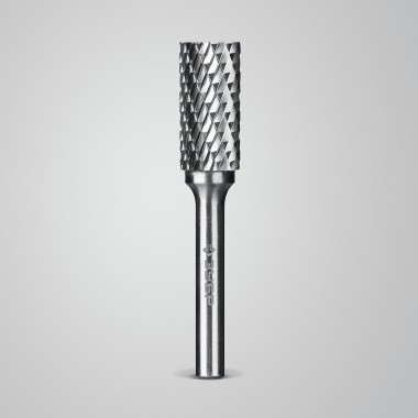 ЗУБР 12х25 мм, тип А (цилиндр с гладким торцом), хв-к 6 мм, твердосплавная борфреза, ПРОФЕССИОНАЛ (28800-12-25) — Официальный партнер ЗУБР в России