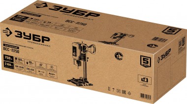 Вертикально-сверлильный станок ЗУБР ВСС-П750 настольный, 750 Вт, 13 мм, серии Профессионал — Официальный партнер ЗУБР в России