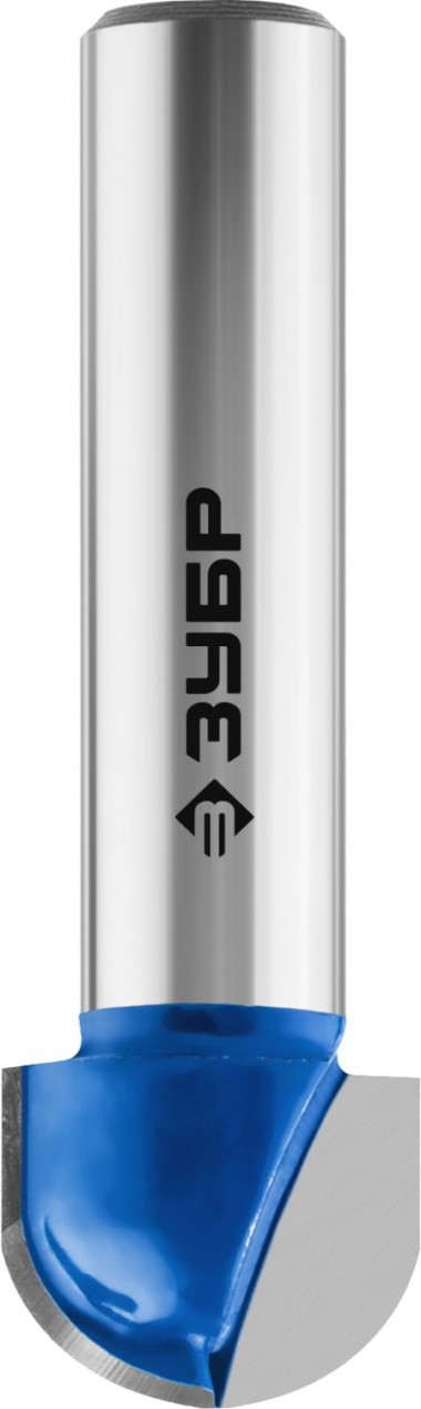 Фреза пазовая галтельная, D= 19мм, рабочая длина-32мм, радиус-9,5мм, хв.-12 мм, ЗУБР Профессионал — Официальный партнер ЗУБР в России