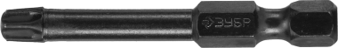 Биты ЗУБР &quot;ПРОФИ&quot; TORX, тип хвостовика E 1/4&quot;, T30, 50мм, 2шт, на карточке — Официальный партнер ЗУБР в России
