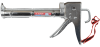 Пистолет для герметика ЗУБР "ПРОФЕССИОНАЛ" 06625, полукорпусной, хромированный, зубчатый шток, 310мл фото 2 — Официальный партнер ЗУБР в России
