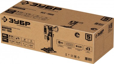 Вертикально-сверлильный станок ЗУБР ВСС-П800 настольный, 800 Вт, 13 мм БЗП, серии Профессионал — Официальный партнер ЗУБР в России