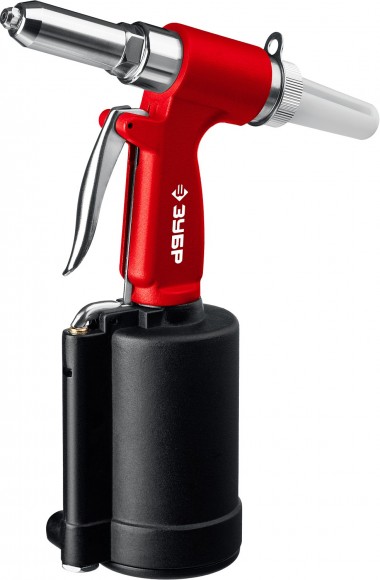 ЗУБР ПЗ-48, 2.4 - 4.8 мм, цельнометаллический корпус, пневматический заклепочник (31283) — Официальный партнер ЗУБР в России