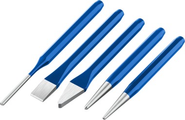 Набор зубил и кернеров в чехле ЗУБР, 5 предметов, 21070-H5 Профессионал — Официальный партнер ЗУБР в России