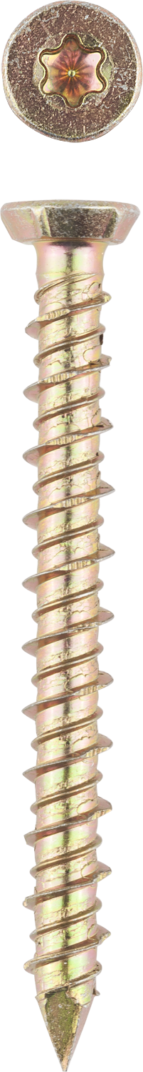 Шурупы ШБ-Х по бетону, 182 х 7.5 мм, 50 шт, хроматированные, ЗУБР Профессионал — Официальный партнер ЗУБР в России