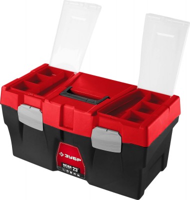Ящик для инструмента &quot;НЕВА-23&quot; пластиковый, ЗУБР — Официальный партнер ЗУБР в России