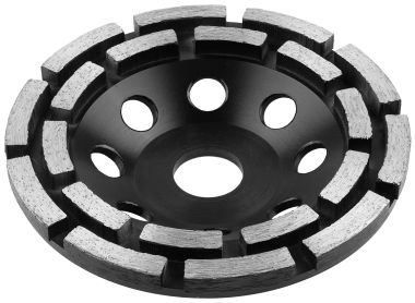 Чашка ЗУБР алмазная сегментная двухрядная, высота 22,2мм, 180мм — Официальный партнер ЗУБР в России