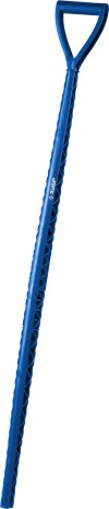 ЗУБР черенок экстрапрочный пластиковый морозостойкий для снеговых лопат, с рукояткой, длина -1160 мм, цвет синий. фото 1 — Официальный партнер ЗУБР в России