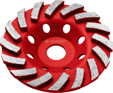 Чашка алмазная шлифовальная Турбо ЗУБР &quot;МАСТЕР&quot;, 125 мм, 33371-230 — Официальный партнер ЗУБР в России