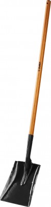 Лопата ЗУБР, 320х250х1500 мм, совковая, деревянный черенок, 39361_z02 фото 1 — Официальный партнер ЗУБР в России