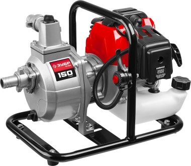 Мотопомпа бензиновая ЗУБР МП-150, 150 л/мин — Официальный партнер ЗУБР в России