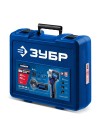 ЗУБР Набор: бесщеточная дрель-шуруповерт КОМБИ, мини УШМ, LED фонарь, 3 насадки-патрона, 2 АКБ (2 А∙ч), кейс, Профессионал (DB-125-42ABF) фото 23 &mdash; Официальный партнер ЗУБР в России