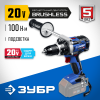 ЗУБР  Т7, 20 В, 100 Н·м, без АКБ, бесщеточная дрель-шуруповерт, Профессионал (DB-211) фото 1 &mdash; Официальный партнер ЗУБР в России