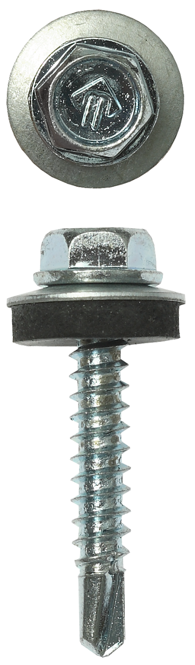 Саморезы СКД кровельные, 38 х 4.8 мм, 1 600 шт, для деревянной обрешетки, ЗУБР Профессионал — Официальный партнер ЗУБР в России