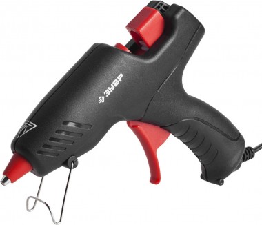 Пистолет ЗУБР &quot;МАСТЕР&quot; клеевой (термоклеящий),эл, эргоном рукоятка, рабоч темп 193град, d=12мм, 40Вт, 06850-55-12_z02 — Официальный партнер ЗУБР в России
