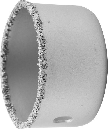 Коронка-чашка ЗУБР &quot;ЭКСПЕРТ&quot; с карбид-вольфрамовой крошкой, высота 25мм, 51мм, 33361-051 — Официальный партнер ЗУБР в России