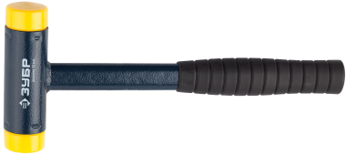 Молоток ЗУБР &quot;ЭКСПЕРТ&quot; многофункциональный, безинерц, метал, обрезин рукоятка, сменные желтые бойки средней твердости, 550г, 35мм — Официальный партнер ЗУБР в России