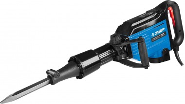 Молоток отбойный &quot;Бетонолом&quot;, ЗУБР Профессионал ЗМ-50-2000 ВК, HEX28, 50 Дж, 20 кг, 1400 уд/мин, 2000 Вт, АВТ, кейс — Официальный партнер ЗУБР в России