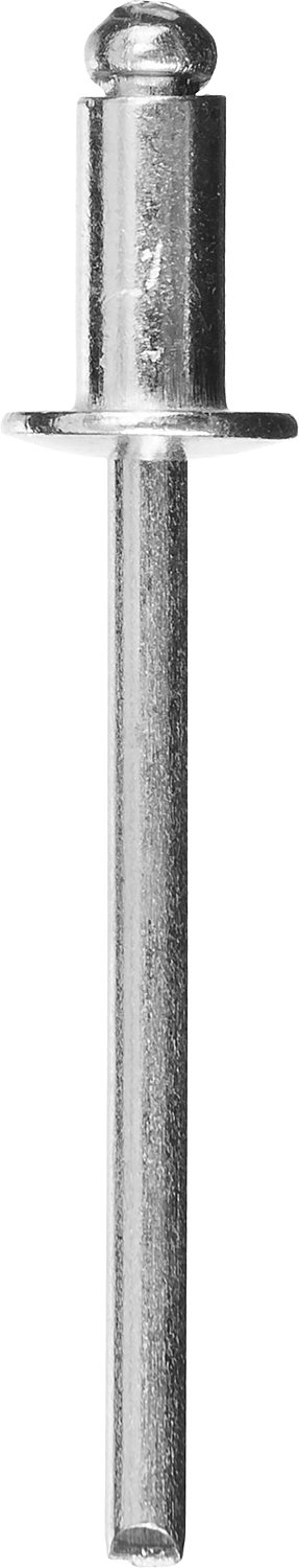 Заклепки алюминиевые, 4,0x 8 мм, 500 шт, ЗУБР Профессионал &mdash; Официальный партнер ЗУБР в России