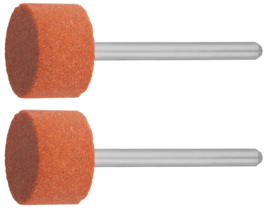 Круг ЗУБР абразивный шлифовальный на шпильке, P 120, d 15,0x10,0х3,2мм, L 45мм, 2шт — Официальный партнер ЗУБР в России