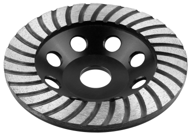 Чашка ЗУБР алмазная сегментированная, высота 22,2мм, 115мм — Официальный партнер ЗУБР в России