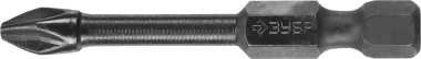 Биты ЗУБР &quot;ПРОФИ&quot; Phillips, тип хвостовика E 1/4&quot;, PH2, 50мм, 2шт, на карточке — Официальный партнер ЗУБР в России