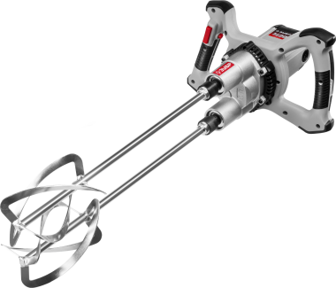 Миксер ЗУБР МРД-1400 строительный, двойной, 1400 Вт, 0-520 об/мин, перемешивание &quot;сверху-вниз&quot; — Официальный партнер ЗУБР в России