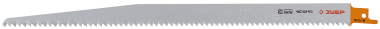 Полотно ЗУБР &quot;ЭКСПЕРТ&quot; S1344D для саб эл. ножовки Cr-V,быстрый,чистый распил твердой и мягкой древес,пластика,280/4,2мм — Официальный партнер ЗУБР в России