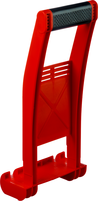 Ручка-переноска ЗУБР &quot;МАСТЕР&quot; для гипсокартона и стекла, для 1 человека, пластиковый корпус, с прорезиненой рукояткой, для панелей до 35мм — Официальный партнер ЗУБР в России