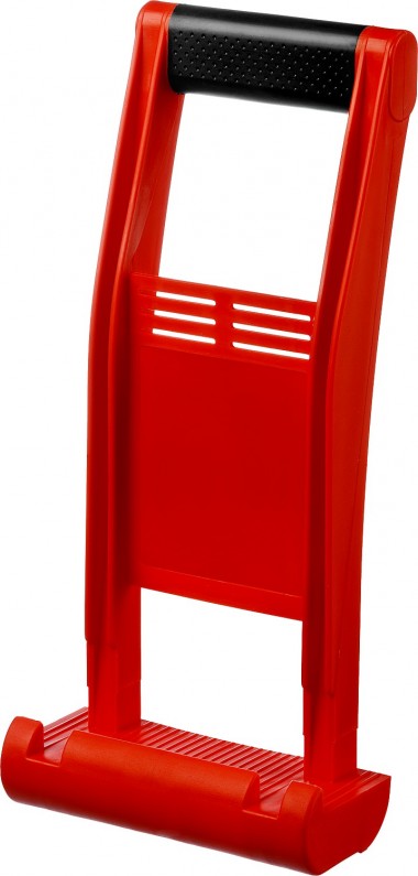 Ручка-переноска ЗУБР &quot;МАСТЕР&quot; для гипсокартона и стекла, для 1 человека, пластиковый корпус, с прорезиненой рукояткой, для панелей до 35мм — Официальный партнер ЗУБР в России