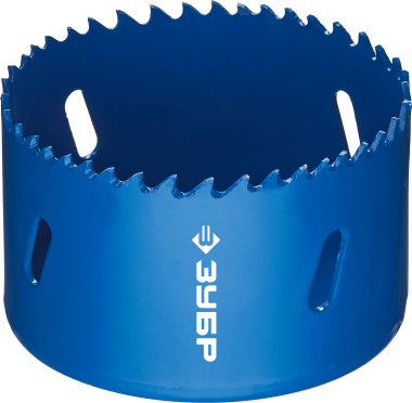 Коронка биметаллическая d-73мм, быстрорежущая сталь, глубина сверления до 38мм, 29531-073_z01 ЗУБР — Официальный партнер ЗУБР в России